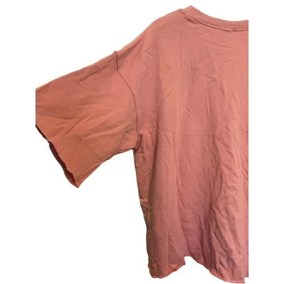 The Simpsons Krusty Brand Womens Oversized Cotton T-Shirt Pink Graphic New Size - Picture 7 of 7